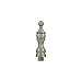 Deltana DSFR Solid Brass Decorative 3" Royal Finials for Deltana DSB45RM Hinge, White Light