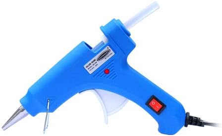 Bambalio BG-100 Professional 20W Hot Melt Glue Gun with Triple Power Rapid Heating and Quick Melt with 2 Free Glue Sticks