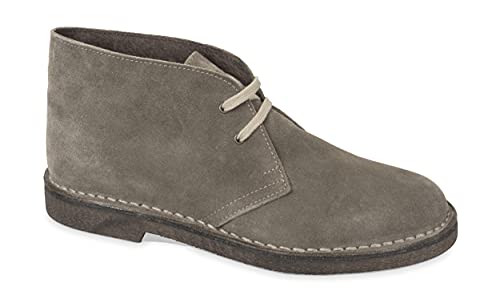 Valleverde Stivaletti Uomo 56801 in Camoscio Taupe...