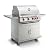 Blaze Premium LTE 32-Inch 4-Burner Propane Gas Grill With Rear Infrared Burner & Grill Lights - BLZ-4LTE2-LP