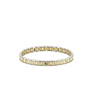 Lacoste Bracciale da uomo Link in acciaio inossidabile e oro giallo - 2040586
