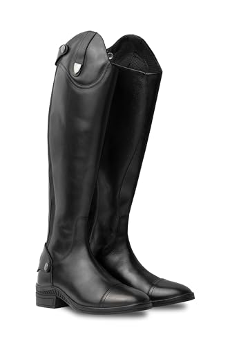 Best Dressage Boots for Wide Calves: Top Picks Reviewed 15 HORZE Duvall Womens Tall Dress Boots - Black - 10W