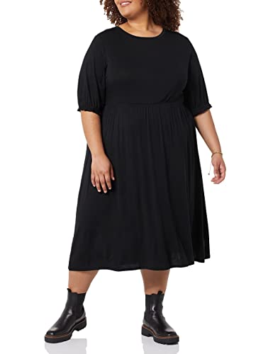 Amazon Essentials Abito Midi a Girocollo in Maglia...