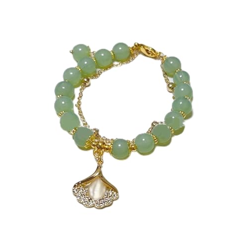 Bracelet fille cadeau idéal, bijou opale papillon et tulipe pour anniversaire