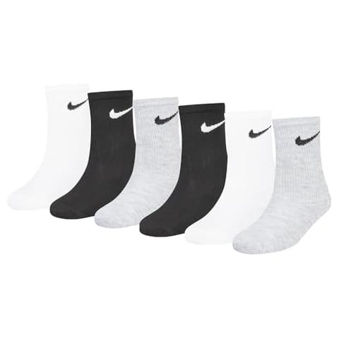 NIKE Boys Athletic Socks, 6 Pairs Cover