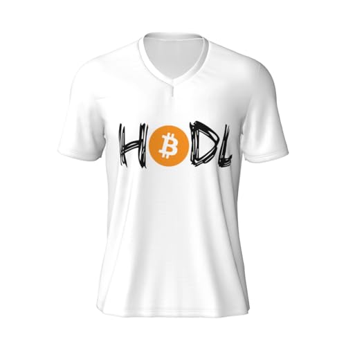 HODL Bitcoin Men's Football Jersey Waistcoat for Men - Image 3