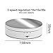 Andoer Electric Rotating Display Stand Mirror Surface 3 Speed Regulation 3KG Load Capacity for Photography Jewelry Exhibition