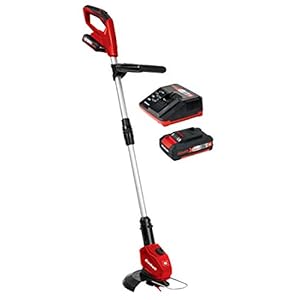 Einhell GE-CT 18 Li Power X-Change Accugrastrimmer, lithium-ionen, 18 V, 240 mm snijcirkel, 20 kunststof messen met 1,5 Ah accu en lader inkl. 1,5 Ah Akku und Ladegerät rood