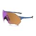 Oakley OO9337 Mens EVZero Range (A) Sunglasses, Matte Sky Blue Frame/Prizm Trail Lens
