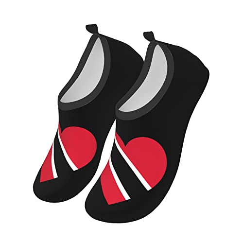 Love Trinidad and Tobago Adult Barefoot Quick-Drying Non-Slip Water Sports Shoes Aqua Yoga Beach Pool Socks2