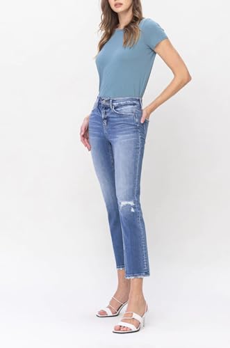 Flying Monkey - Excellent - High Rise Slim Straight Jeans - F52134