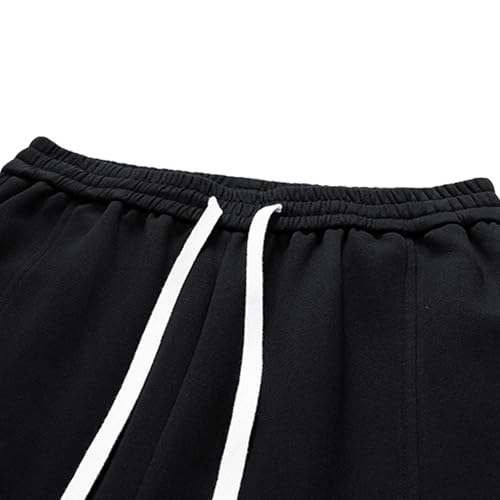 Pantalon de survêtement long droit homme en tissu léger pour le sport