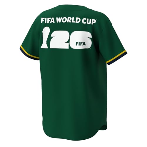 Image of Outerstuff FIFA World Cup 2026 Mens Short Sleeve Button Front Baseball Jersey