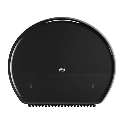 Tork Jumbo Toilettenpapierspender T1, Schwarz (Ref: 554008)