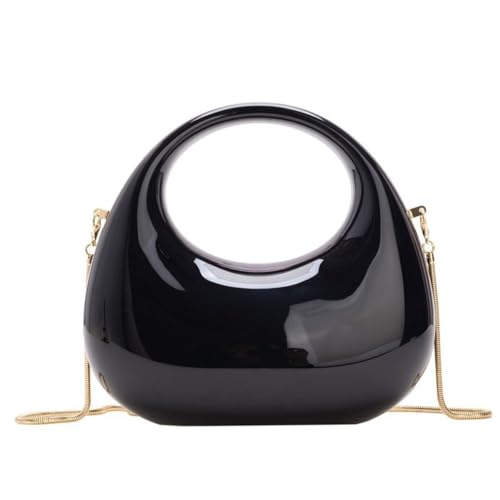 Image of Acrylic Handbags for Women Cute Acrylic Clutch Small Unique Purse Trendy Metal Evening Bag for Party Cocktail