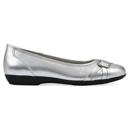 Image of Cliffs by White Mountain Women's Cushioned Calming Ballet Flat