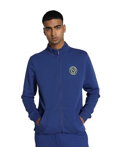 Image of Puma Men's Cotton High Neck Standard Length Jacket