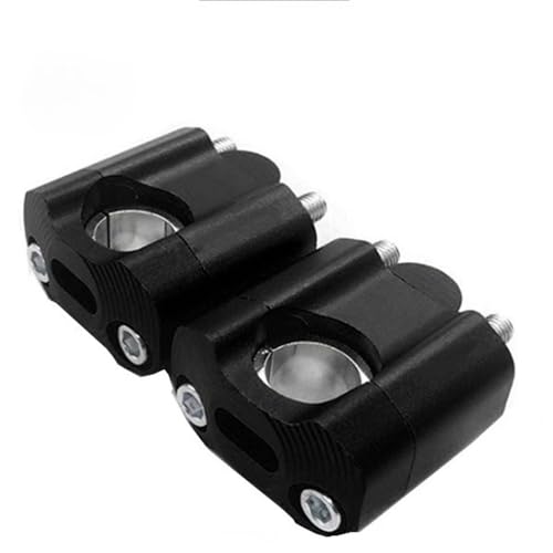 Abrazaderas de manillar para moto 22mm y 28mm adaptadores CNC 7