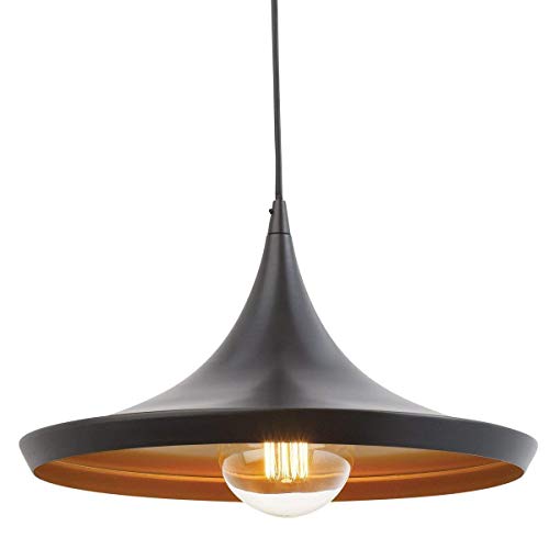 Image of Mahganya Decoration New Fancy Modern Ceiling Lamp for Living Room, Office,Bedroom Lamp with All Fixtures and Fitting Iron Black (Plate Hanging)