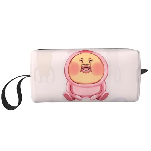 For こびとづかん(8) 化粧ポーチ メイクボックス 化粧品収納 コスメポーチ 洗面用具 収納ケース トラベルバッグ バニティー 手提げ 便利 大容量 出張 旅行用 自宅用 キャラクター 6*9*20cm