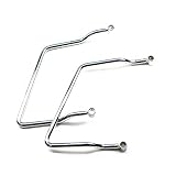 Newland2019 Motorcycle 21.5cm Chrome Saddlebag Support Bar Mount Bracket for Yamaha Roadstar 1600 XV