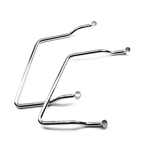 Newland2019 Motorcycle 21.5Cm Chrome Saddlebag Support Bar Mount Bracket For Yamaha Roadstar 1600 Xv1600 Classic 1999-20031700 Xv1700 Midnightsilverado 2004-2009 Cruiser Chopper (21.5Cm) #TOP2