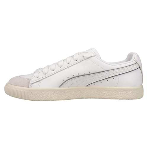 PUMA Mens Clyde NYC X EB Lace Up Sneakers Shoes Casual - White3