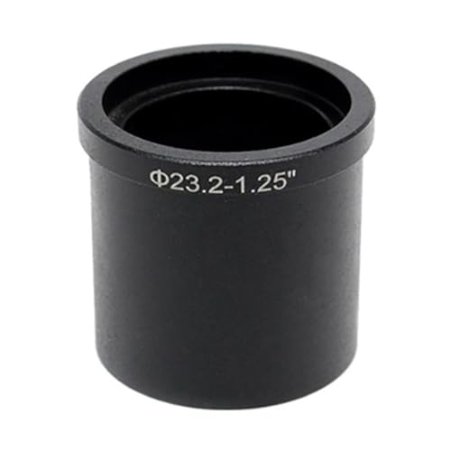 顕微鏡観察 接眼レンズアダプターリング 23.2 ミリメートルに 30 ミリメートル 30.5 ミリメートル 1.25 インチ USB カメラ実体顕微鏡望遠鏡アクセサリー(23.2mm to 1.25 inch)