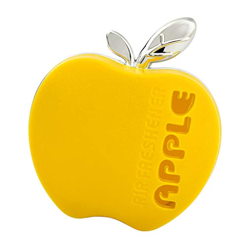 Preisvergleich Produktbild dailymall Auto Duftspender Lufterfrischer Aromatherapie Diffusor Diffuser, auch für bad, schlafzimmer - Gelb, 5,0 x 6,0 cm