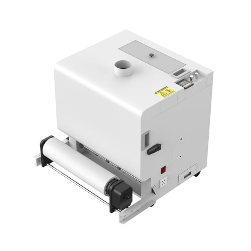 Image of PLK A3 Plus XP600 DTF Printer wtih Shaker Dryer+ Smoke Purifier, Double-Speed Than L1800 /L805, Auto-Clean, Dual White Ink System, Film-Cutter,Custom Garment Printing(C13+Shaker Dryer+Smoker Purifier)