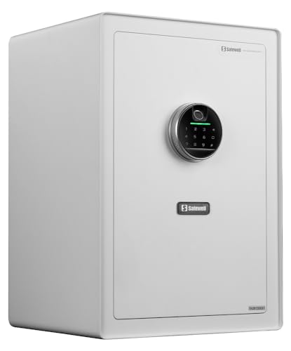 Cofre Biométrico Safewell C/Entrada Bateria 9V - Mod E9009E