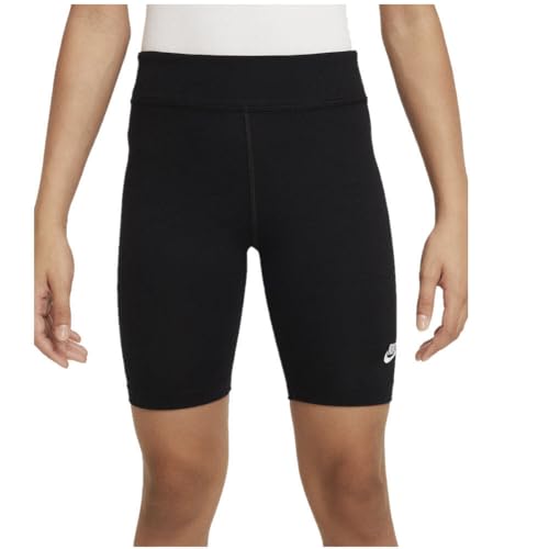 Short cycliste Nike G NSW pour fille de 7 pouces en noir confortable