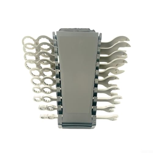 Komplettes 11-teiliges Schraubenschlüssel-Set für Mechaniker, ergonomisch geformt für Komfort, perfekt für mechanische Wartungs- und Bauprojekte