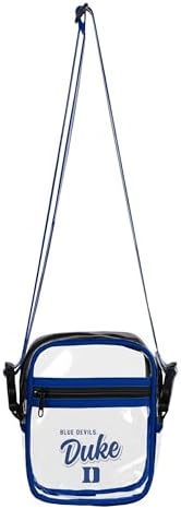 Duke University Blue Devils Crossbody Clear Messenger Bag–Convenient & Compact Hands-Free 7” Duke Camera Pouch for Valuables–Great for Games, Graduations & Concerts–NCAA Stadium Security Approved — 사진 2