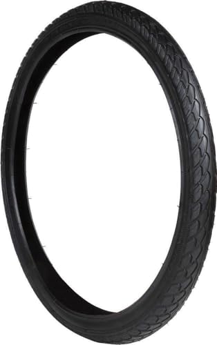Neumático de carretera de 24 x 1,75 pulgadas, negro, para bicicleta Graziella City Bike Holanda, de goma, color negro