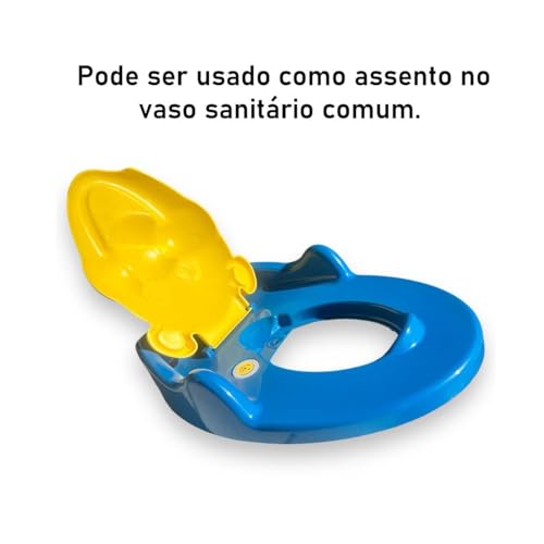 Troninho Penico Musical Infantil Pinico Assento TIpo Vaso Sanitário - Urso