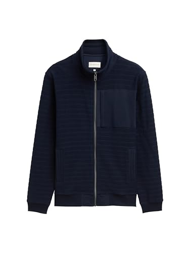 Veste de survêtement homme en molleton doux style sweatshirt zippé
