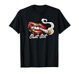 Blunt Slut Weed Lips Stoner Girl Shirt for A Weed Lover T-Shirt