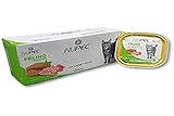 Nupec Alimento Húmedo, Felino Indoor, Blanco con Verde