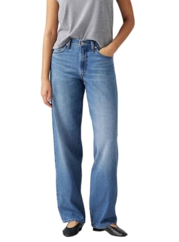 Levi's Damen Baggy Dad Jeans, Heavy Check, 33W / 32L – Ansicht 1