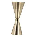 MAGICLULU Medidor Doble de Cóctel de Acero Inoxidable Jigger para Bar y Uso Doméstico Resistente Fácil de Limpiar para Fiestas y Restaurantes