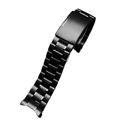 [HUFHDN] J[uGh̃\bh}bgXeXX`[EHb`ohBCitizen Casio Timex 20mm 22mm ubN^XgbvEHb`ANZT[ɑΉB(B-Black,18mm)