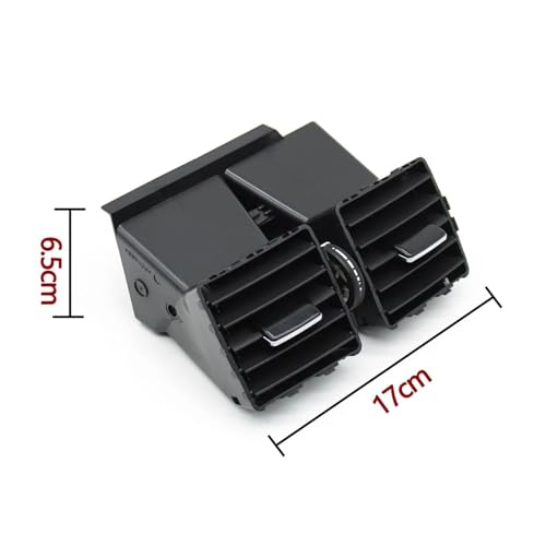Rejilla de ventilación de aire AC para consola central trasera de Benz W166 y W292 2