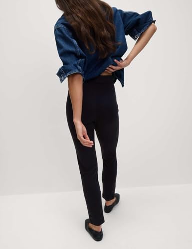 Image of Marks & Spencer Women's Regular Fit Mid Rise Pants