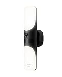 eufy Security Wired Wall Light Cam S100 Security Camera Outdoor, 2K Camera with 1200 Lumen Light, Color Night Vision, Motion Activated Light, AI Smart Detection, IP65 Waterproof, 1 Pack