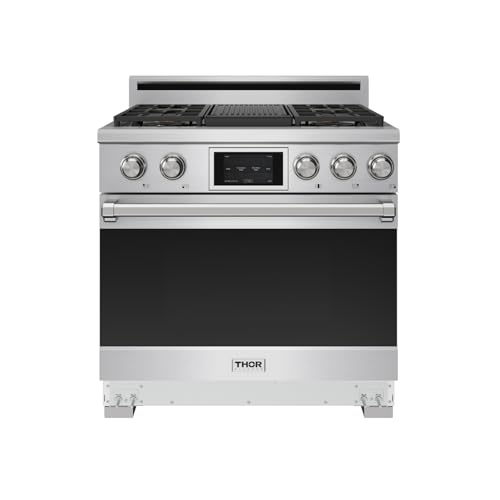 THOR Kitchen 36 Inch Dual Fuel Range