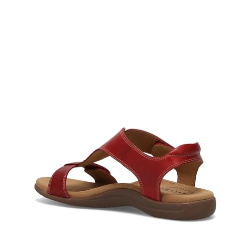 Image of Taos The Show Premium Leather Women's Sandal - Experience Everyday Style, Comfort, Arch Support, Cooling Gel Padding and an Adjustable Fit for Exceptional Walking Comfort