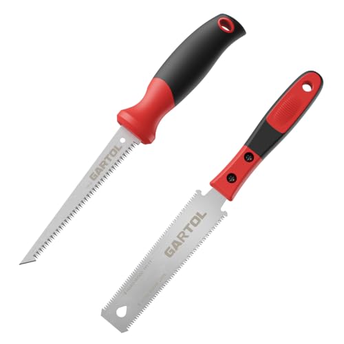 Image of GARTOL 6-Inch Jab and Pull Saw Kit for Drywall, Wood Trim, and PVC