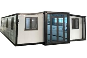 40ft Foldable and Expandable Container Tiny House: An Exceptional Prefab Mobile Abode