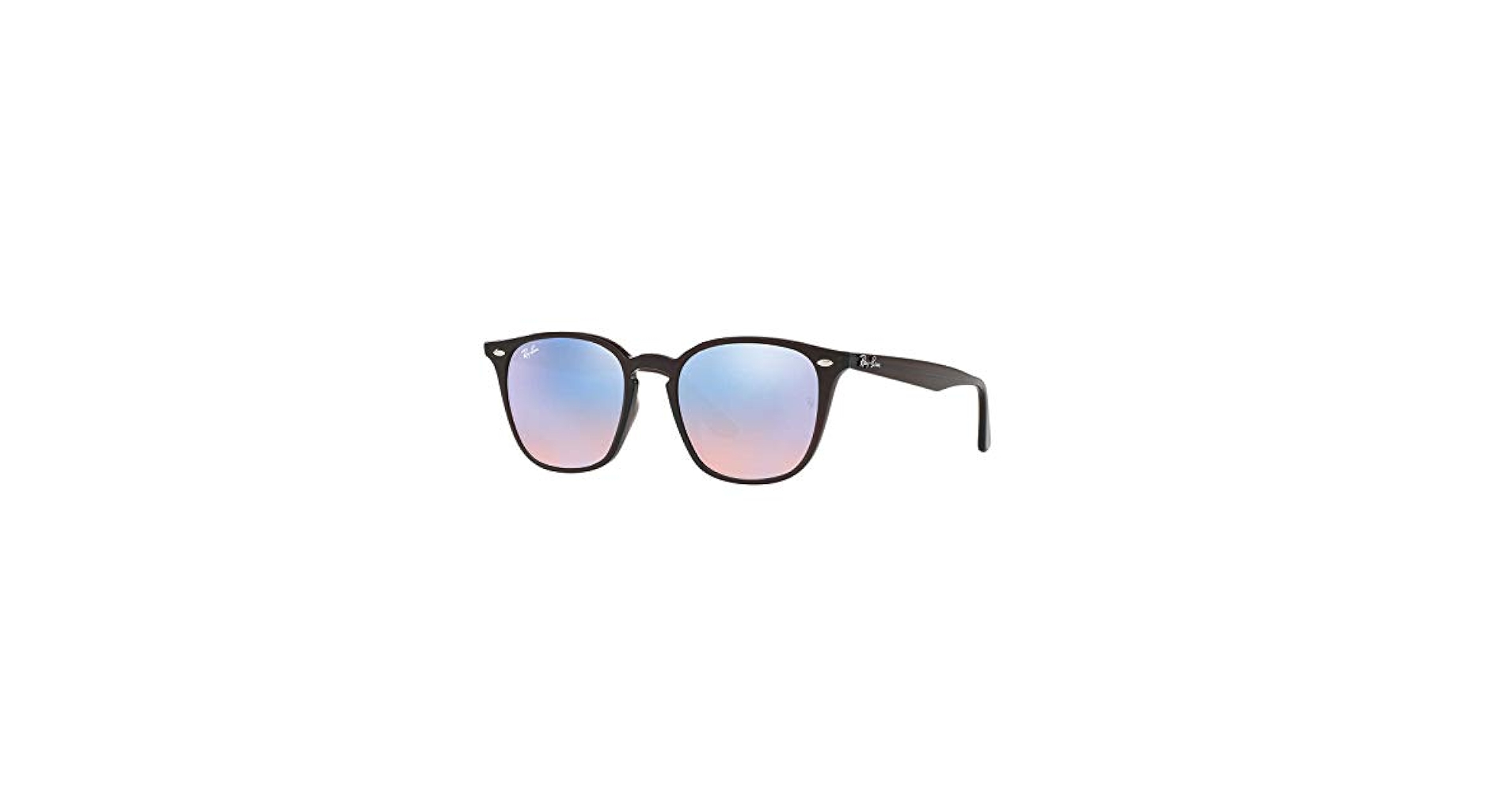 Amazon.com: Ray-Ban RB4258F Low Bridge Fit Square Sunglasses
